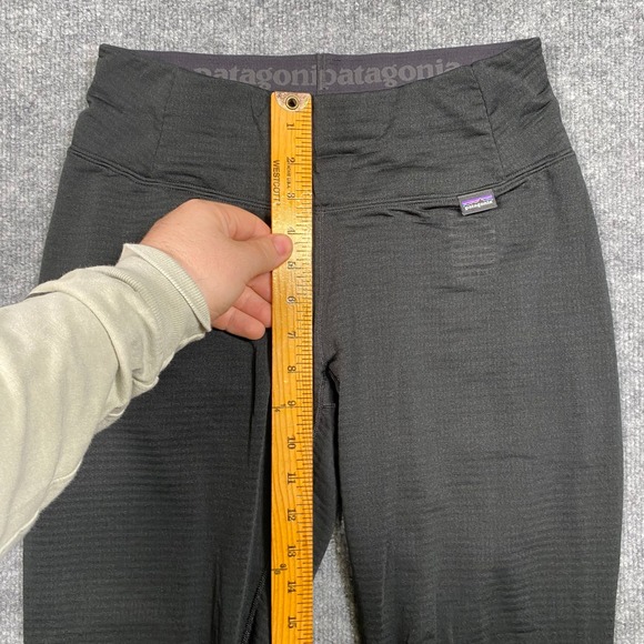 Patagonia Capilene Thermal Weight Leggings Black Womens Size Small Baselayer - Picture 4 of 10